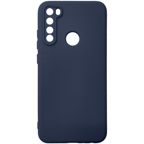 Чохол Soft Silicone Case Full для Xiaomi Redmi Note 8/Note 8 2021 (Dark Blue)