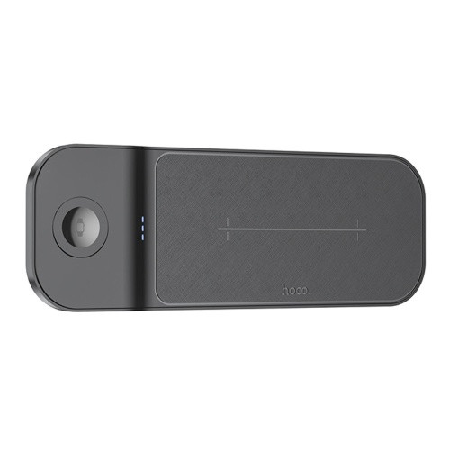 Безпровідний Зарядний Пристрій Hoco CQ5 (Phone+iWatch+AirPods) 3in1 (Чорний)