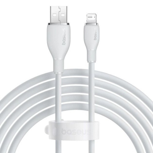 Кабель Baseus Pudding Series Fast Charging Cable USB - Lightning 2.4A/2m (P10355700221-01) (White)