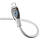 Кабель Baseus Pudding Series Fast Charging Cable USB - Lightning 2.4A/2m (P10355700221-01) (White), фото 5