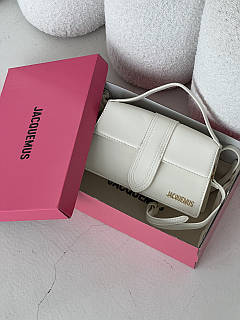 Сумка жіноча Jacquemus Le Grand Bambino (з упаковкой) Білий