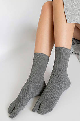 Шкарпетки таби Кімоно Apmi 37-40 сірий