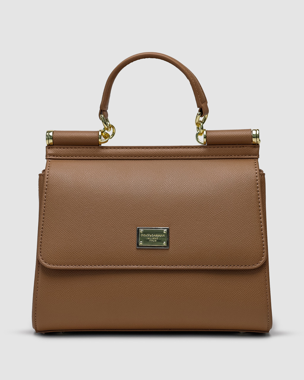 💎 Dolce&Gabbana Sicily Medium Elongated Beige (лео підкладка) 25 х 20 х 11 см