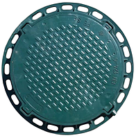 Люк садовий до 1.5 тонни, Зелений (790мм)