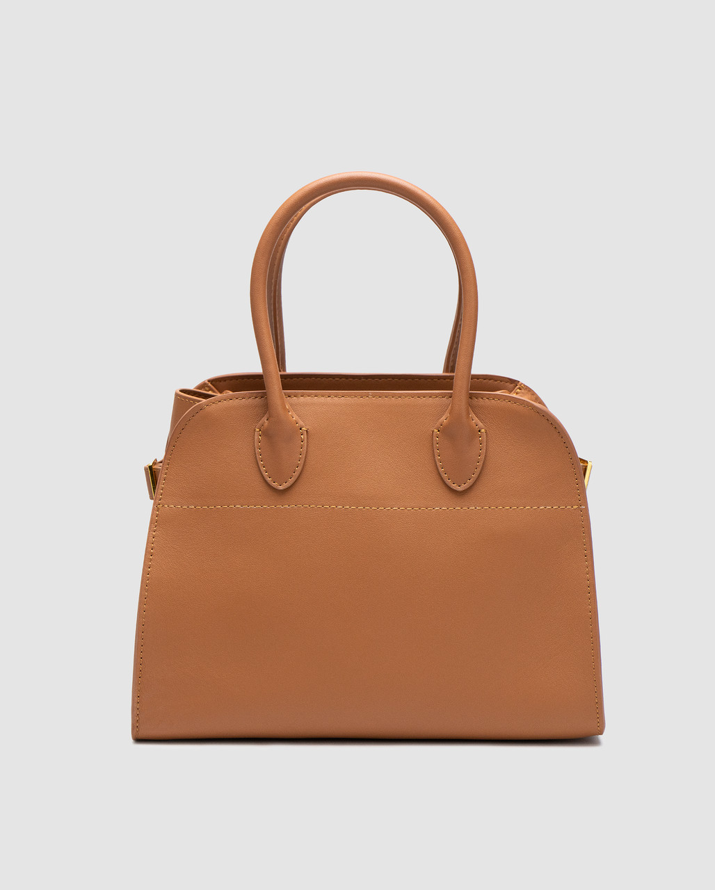 💎 The Row Soft Margaux 26 Bag in Leather Ginger 26 х 20 х 16 см, фото 1