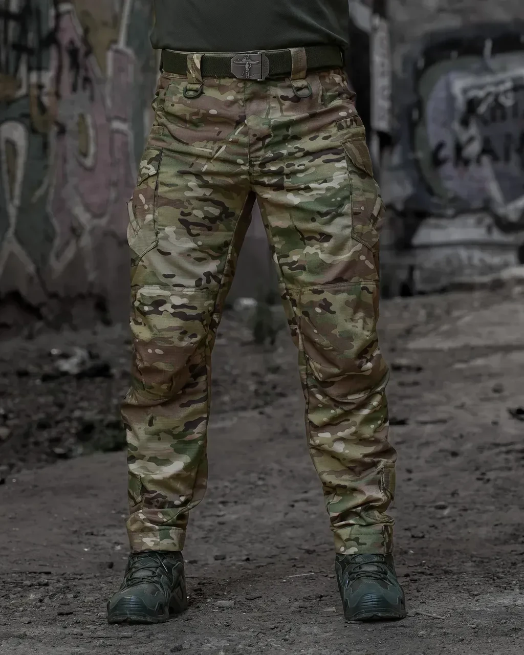 Штани тактичні камуфляжні Rip-stop HUNTER Gen.II Мультикам