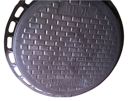 Люк дачний до 700 кг, Чорний (740мм)