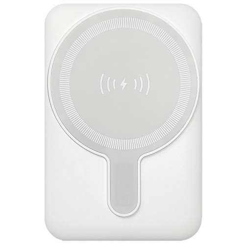 Додаткова батарея Power Bank Earldom ET-PD40 5000 mAh Wireless MagSafe PD20W (Білий)