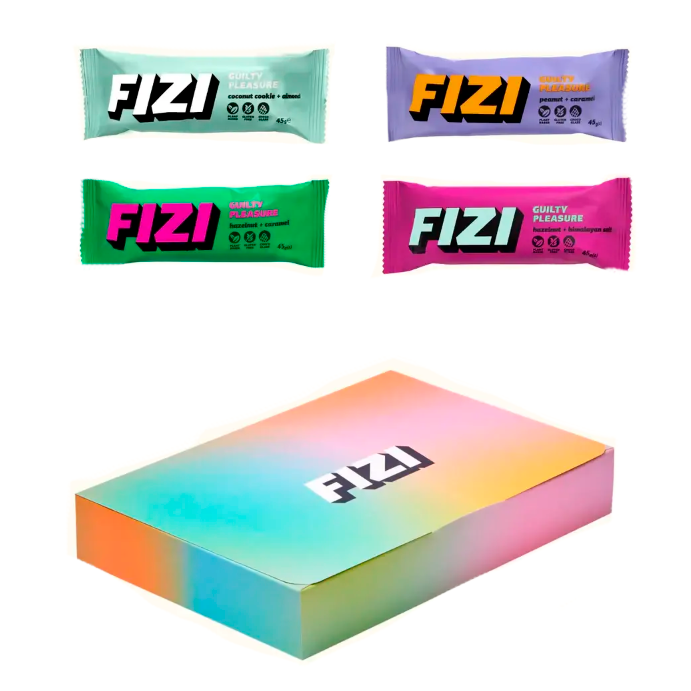 Набор шоколадных батончиков FIZI Mini Box Guilty Pleasure 4*45 г