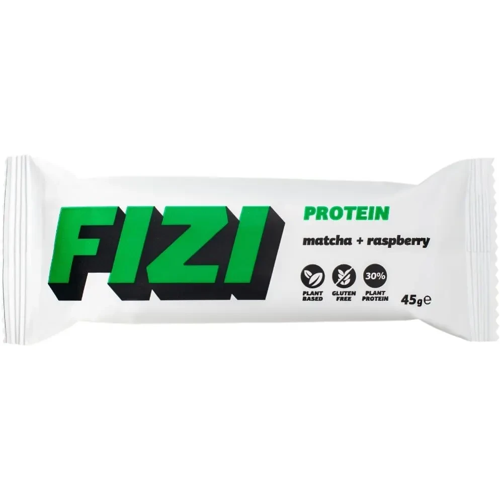 Батончик Fizi Protein MATCHA + RASPBERRY 45 г