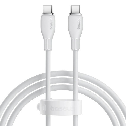 Кабель Baseus Pudding Series Fast Charging Cable Type-C - Type-C 100W/2m (P10355702221-01) (White)