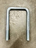 Стремянка скоба П-подібна 60х100хМ12 кріплення лапи пружинної на польський культиватор Bomet брус раму 60х60