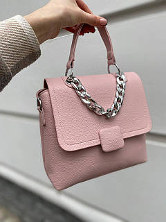 Сумка классична стильна Пудровий колір