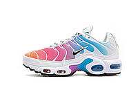 Кроссовки Nike TN Air Max Plus White Женские Найк ТН летние белые