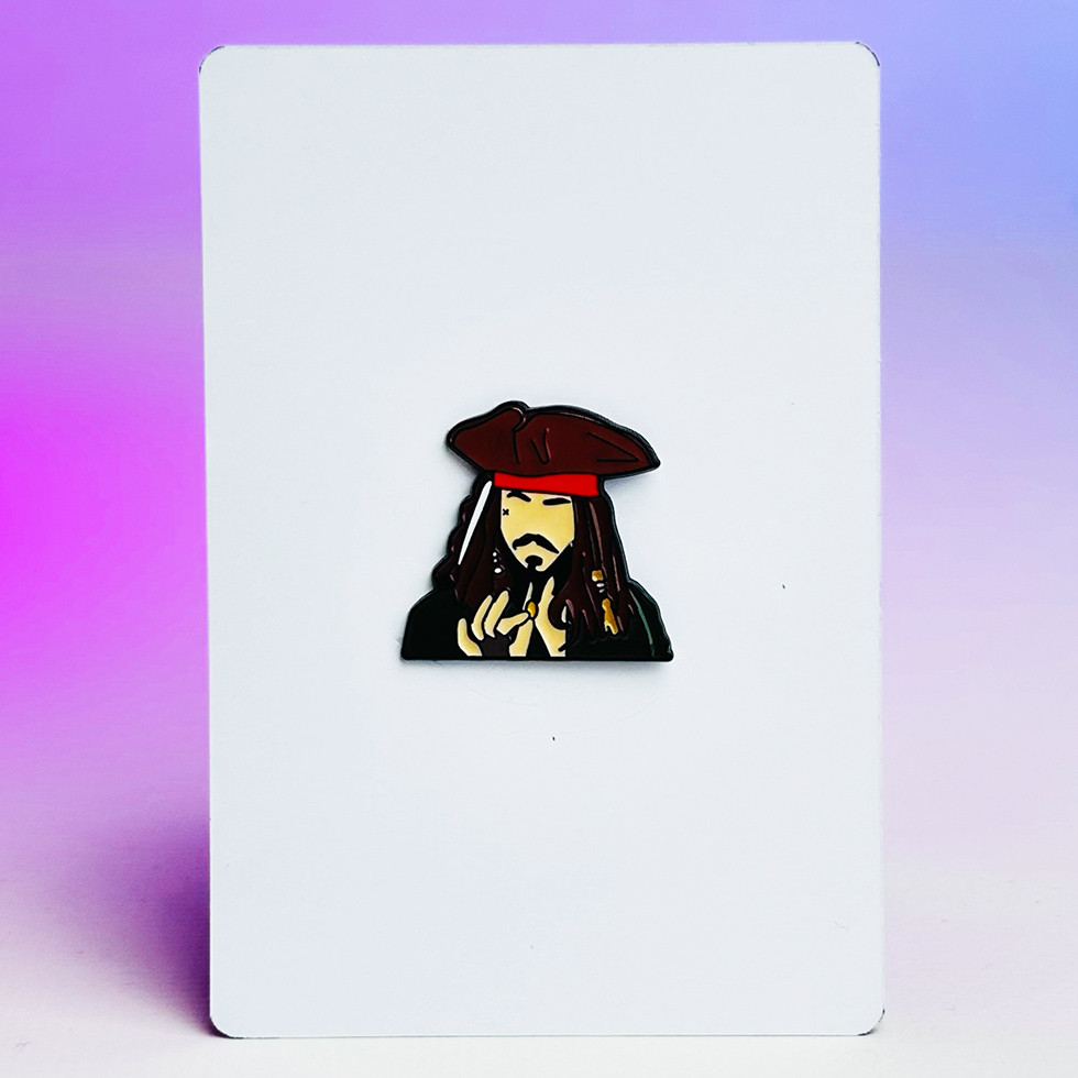 Пін PUS - Pirates of the Caribbean - Captain Jack Sparrow You Dare