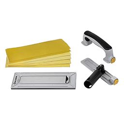 Набір для ручного шліфування Rollingdog SURFEX №2 (9 предметів), з'єднання клямка/конус, серія Elite