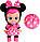 Інтерактивна Лялька плакса Мінні Маус Cry Babies Disney Nurturing Baby Doll Inspired by Minnie Mouse, фото 4