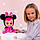 Інтерактивна Лялька плакса Мінні Маус Cry Babies Disney Nurturing Baby Doll Inspired by Minnie Mouse, фото 7