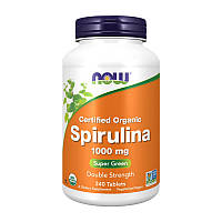 NOW Spirulina 1000 mg certified organic 240 tabs