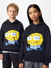 Худі з капюшоном SpongeBob SquarePants UNIQLO 1159827890 (Чорний 105-115)