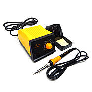 Паяльна станція SS-969A 200-500°C з терморегулятором і антистатичним захистом для пайки електроніки, фото 2