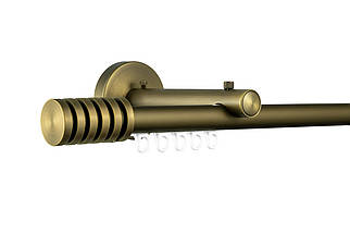 Zegar Карниз для штор однорядний Техно 20 Антик імпресійний, Радіо