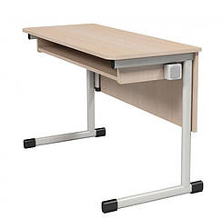 Стіл лабораторний 2-місний з розетками для кабінету фізики або хімії