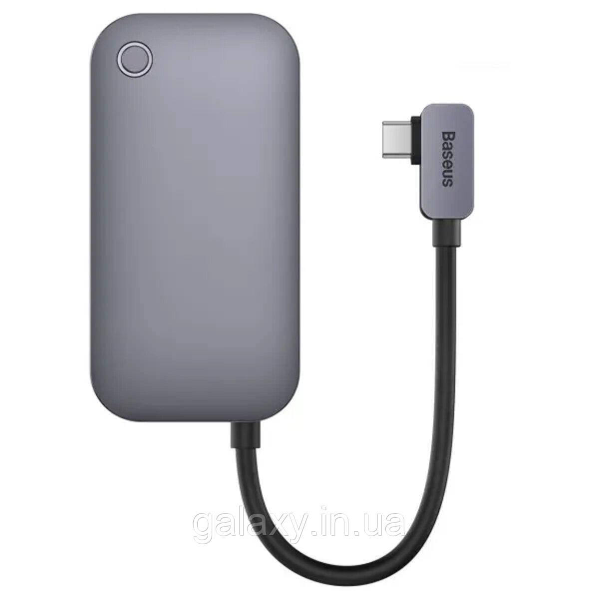 Хаб Baseus Type-C to (HDMI + USB3.0 + PD + 3.5 мм) PadJoy 4-in-1, фото 1