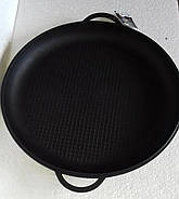 Казан чавунний узбекский 8 л WOK з кришкою-сковородою "Syton", фото 6