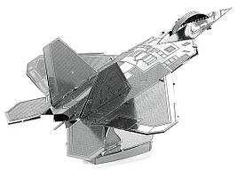 Металевий 3D-пазл Винищувач F-22