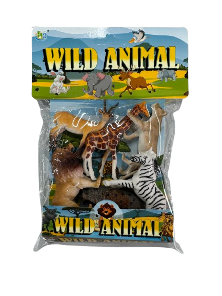 Дитячий іграшковий набір фігурок диких тварин Wild animal Kt