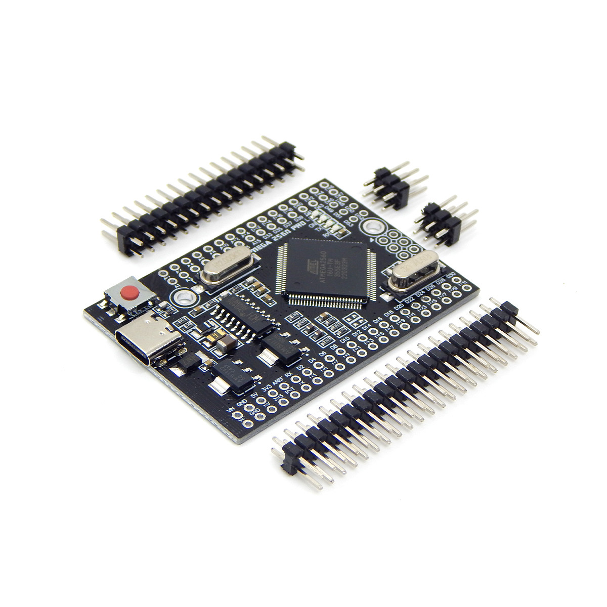 Плата контролера Arduino Mega 2560 Pro mini роз'єм підключення Type-C (Embed CH340G), фото 1