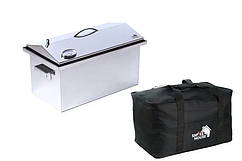 Каганець Smoke House L DeLuxe з термометром і сумкою