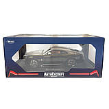 Машинка металева дитяча Rolls-Royce Spectre Ролс Ройс срібно-чорний Автоексперт 1:24 світло інерція відкр двері баг капот, фото 10