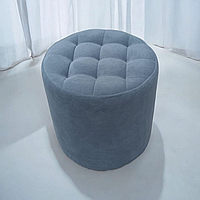Пуф круглий меблевий для передпокою
