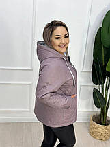 Жіноча куртка плащівка батал, фото 3