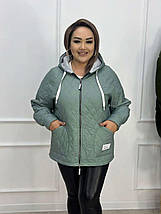 Жіноча куртка плащівка батал, фото 4