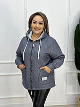 Жіноча куртка плащівка батал, фото 5