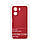 Силіконовий чохол Soft Silicone Case для Xiaomi Redmi 13C/Poco C65 (червоний), фото 4