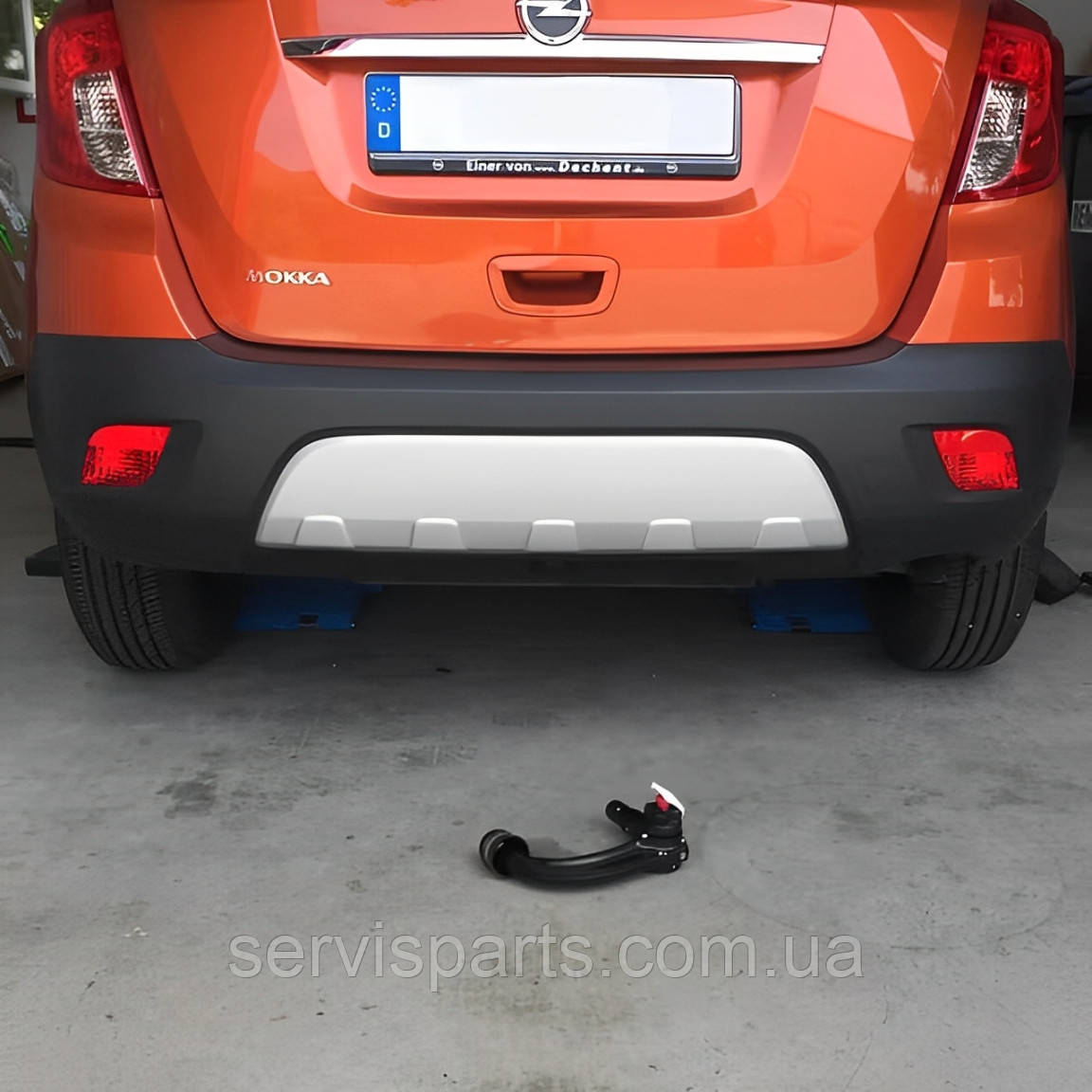 Фаркоп Opel Mokka 2012-2020 (Опель Мока) швидкоз'ємний гак на ключах