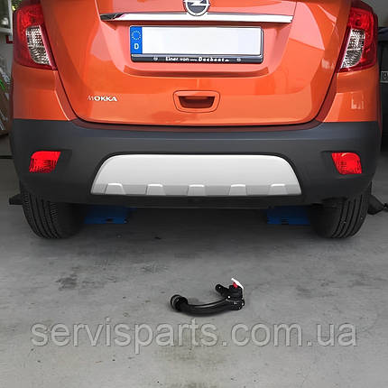 Фаркоп Opel Mokka 2012-2020 (Опель Мока) швидкоз'ємний гак на ключах, фото 1