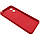 Силіконовий чохол Soft Silicone Case для Motorola E13 (червоний), фото 3