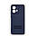 Чохол Soft Silicone Case Full для Motorola Edge E40 Neo (Dark Blue), фото 4