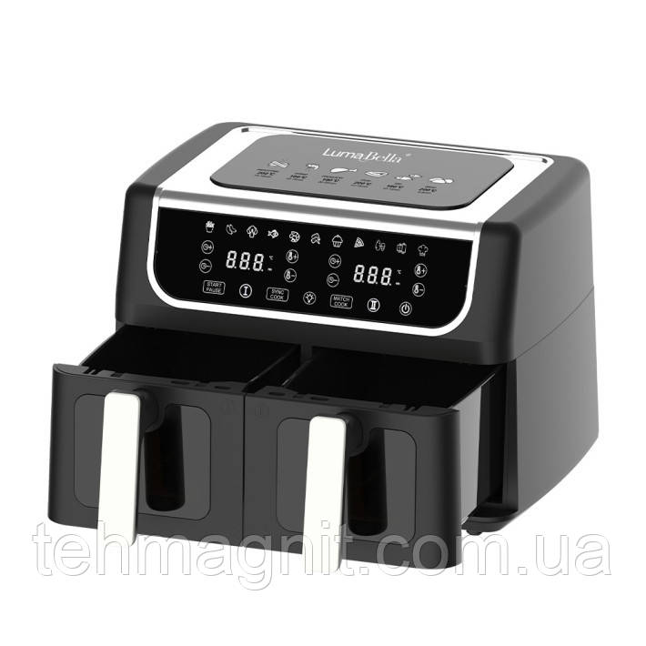 Аерофритюрниця LumaBella LB-60015 11 літрів (5,5 + 5,5)