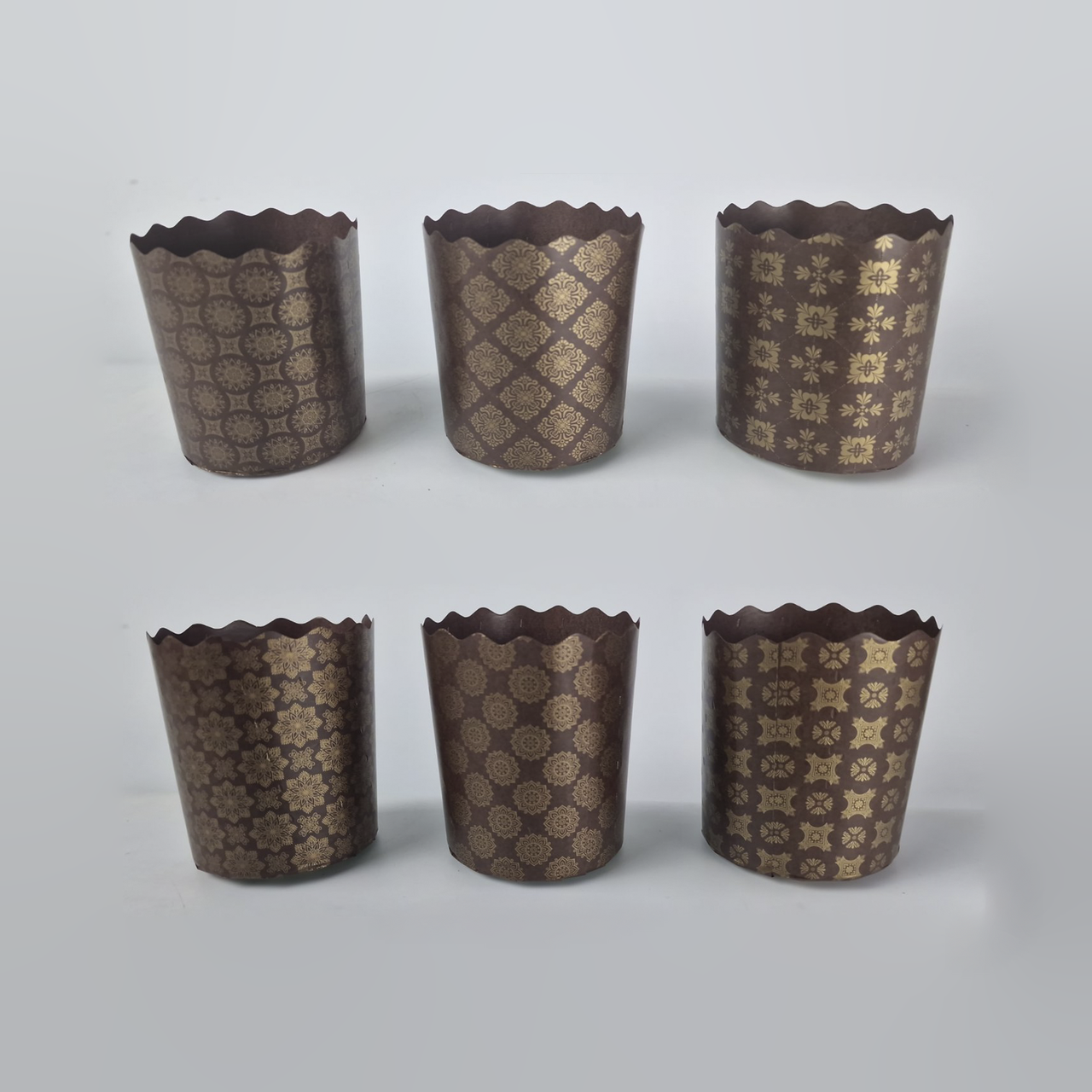 Бумажные формы для выпекания пасхальных паски (85*70) Стандарт (150гр) (50 шт), фото 1