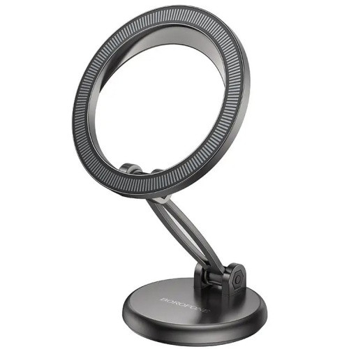Автотримач Borofone BH114 Magnetic For IP (Сiрий)
