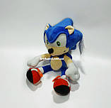 М'яка іграшка Їжачок Супер Сонік Sonic розмір 31 см, фото 3