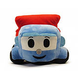 М'яка іграшка машинка Самоскид Помічник розмір 26 см, фото 3