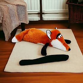 М'яка Іграшка Лис Rich плюшевий Розмір 65 см