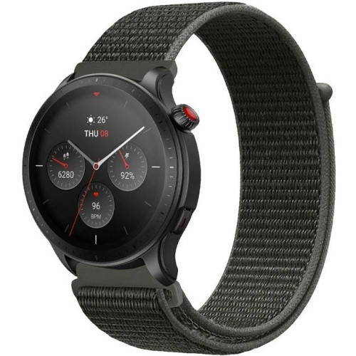 Ремінець універсальний Nylon strips для Samsung/Amazfit/Huawei (22mm) (Оливковий)